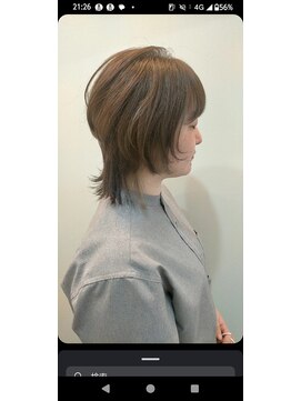 ノカプロダクトバイブレイク(noca. product by BREK) マッシュウルフ