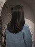 ストレートパーマ＋内部補修トリートメント