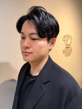 ウールトウキョウ 渋谷(wool TOKYO) 大人センターパート［渋谷/メンズ/渋谷駅/メンズカット/韓国風］