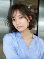 シオン(shion) ボブミディアム顔周りレイヤーイメチェン_F1633