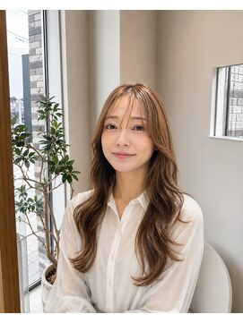 ビーアップヘアー(be:up hair) 小顔に見える顔まわりレイヤー