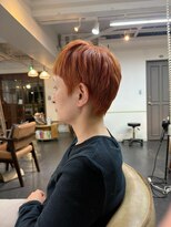 ポタム 東中野(potamu)&nbsp;ベリーショートにオレンジ