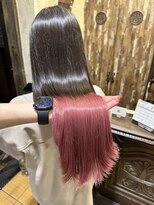 ヘアー クリエイト カルバリ(HAIR CREATE Calbari)&nbsp;アプリコットピンク