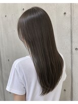 アンリエラ(Unliera)&nbsp;【Unliera】ブリーチ無しダブルカラー×オリーブベージュ☆本宮