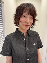 ウシワカマル ミライ(USHIWAKAMARU MIRAI)&nbsp;大人可愛い♪ふんわりニュアンスショートボブ