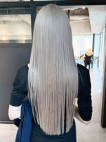 アルバム 銀座(ALBUM GINZA)&nbsp;セミロングベージュブリーチロング_ba592413
