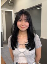 エクステンションログ 錦糸町(Extention L.O.G)&nbsp;【エクステ】顔まわりレイヤーセミロング【錦糸町/住吉/】