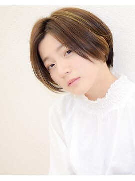 クラップバイスニップ(clap by snip) 華奢ツヤショートボブ☆
