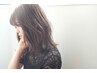 <柔らかさ＋透明感>カット+質感カラー　￥13200→￥9700