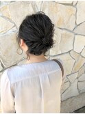 ボブアレンジ+まとめアレンジ
