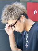 【2019年メンズ髪型】　ワイルドツーブロックショート