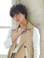 ラプト ビズ 学園前(RAPT bis)&nbsp;小顔パーマショートヘアvol.3