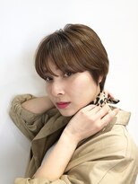 エイス 梅田 中津(Ace)&nbsp;耳かけフォギーベージュマッシショート