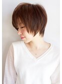 小顔 大人かわいい ショートボブ☆