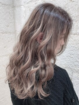 ティンク 横須賀中央(Tink) ハイライト×ラベンダーグレージュ◎