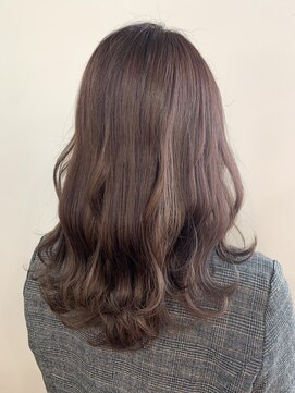 オル(Olu) 【MASAYA】ラベンダーベージュ×透明感カラー