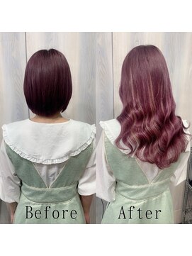 エクステ専門店あるじゃんすー 柏店 ワインカラー#シールエクステ#艶ボルドー#レディレッド#柏