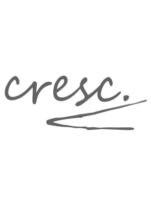 クレシェンド(cresc.<)