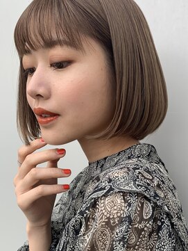 シーバイトリコ 市川(SEA by tricot) 大人可愛い/シースルーバング/小顔ボブ/20代30代40代