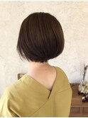 くびれボブ/地毛風カラー/髪質改善/ショートボブ【元町/石川町】