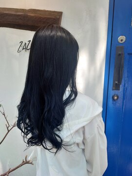 ザザ(ZAZA) 暗髪/BLUE BLACK