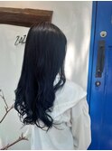 暗髪/BLUE BLACK