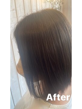 チェルモ 町田(CHELUMO) 縮毛矯正 after サイド