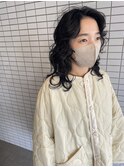 大人可愛いパーマ