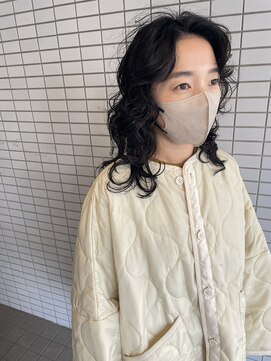 ヘアアンドスペース ベロン(hair&space velon) 大人可愛いパーマ