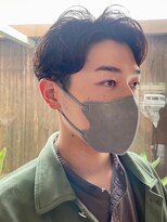 トップヘアー ミカワアンジョウ 安城(TOPHAIR MIKAWA ANJO)&nbsp;アップバングスタイル/ニュアンスカラー/アッシュブラック