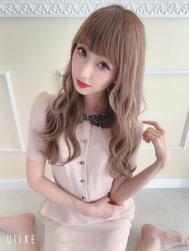 ヘアアンドメイク サファイア 豊橋店(ヘア&メイク SAPPHIRE) #ハニージュ#グレージュ#イエローベージュ#ロング#サラサラ