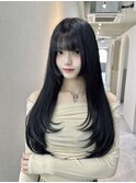 ＊姫カットレイヤーワンカールロング＊美髪【Zina渋谷神南】