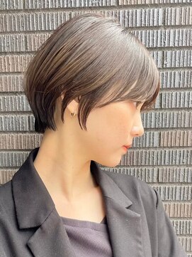 プルーヴ 秋葉原(prove) 30代40代大人女性/前髪ありショートボブ/ショートヘア/髪質改善