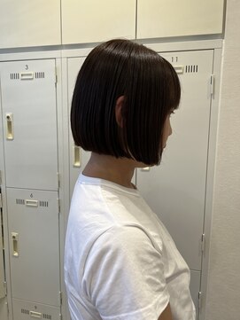 ステラバイケンジ(STELLA by KENJE) 大人綺麗ボブ/藤沢/髪質改善縮毛矯正/ショート/脱白髪染め透明感