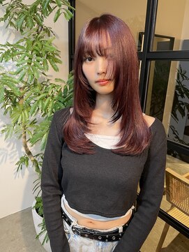 プール(POOL) カシスブラウン×フェイスレイヤー