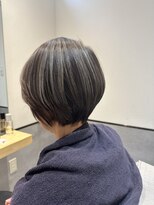 ゴウトゥデイ 札幌店(GO TODAY)&nbsp;白髪ぼかしグレージュカラー×ショートボブ