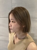 リー 京橋(Lee)&nbsp;【Lee京橋】ボブ×ベージュ