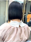 ボブ 切りっぱなしボブ