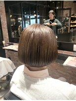 オーガニック アトリエ 大宮(organic+atelier)&nbsp;20代30代40代前下がりストレート小顔補正立体カット