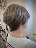ハイライト×グレイカラー