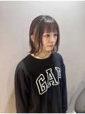 インナーカラーミルクティーベージュ
