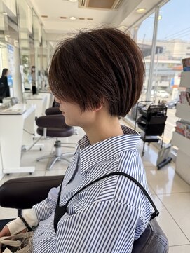 ハピネス 西大寺店(Happiness) 【50代・60代奈良】まとまり艶ショートボブ/髪質改善／ウルフ