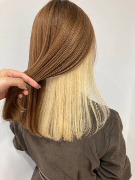 ヘッズ 市川(HEADS ex) 前髪 アンブレラカラーこなれミディイメチェン韓国マッシュ