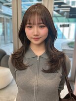 クム(kumu)&nbsp;韓国へア/レイヤー/顔周り/ボブ/透明感カラー