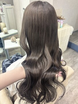 ソア 並木坂(Soa) 韓国ヘア/前髪カット/レイヤーカット/ベージュ/ミディアム