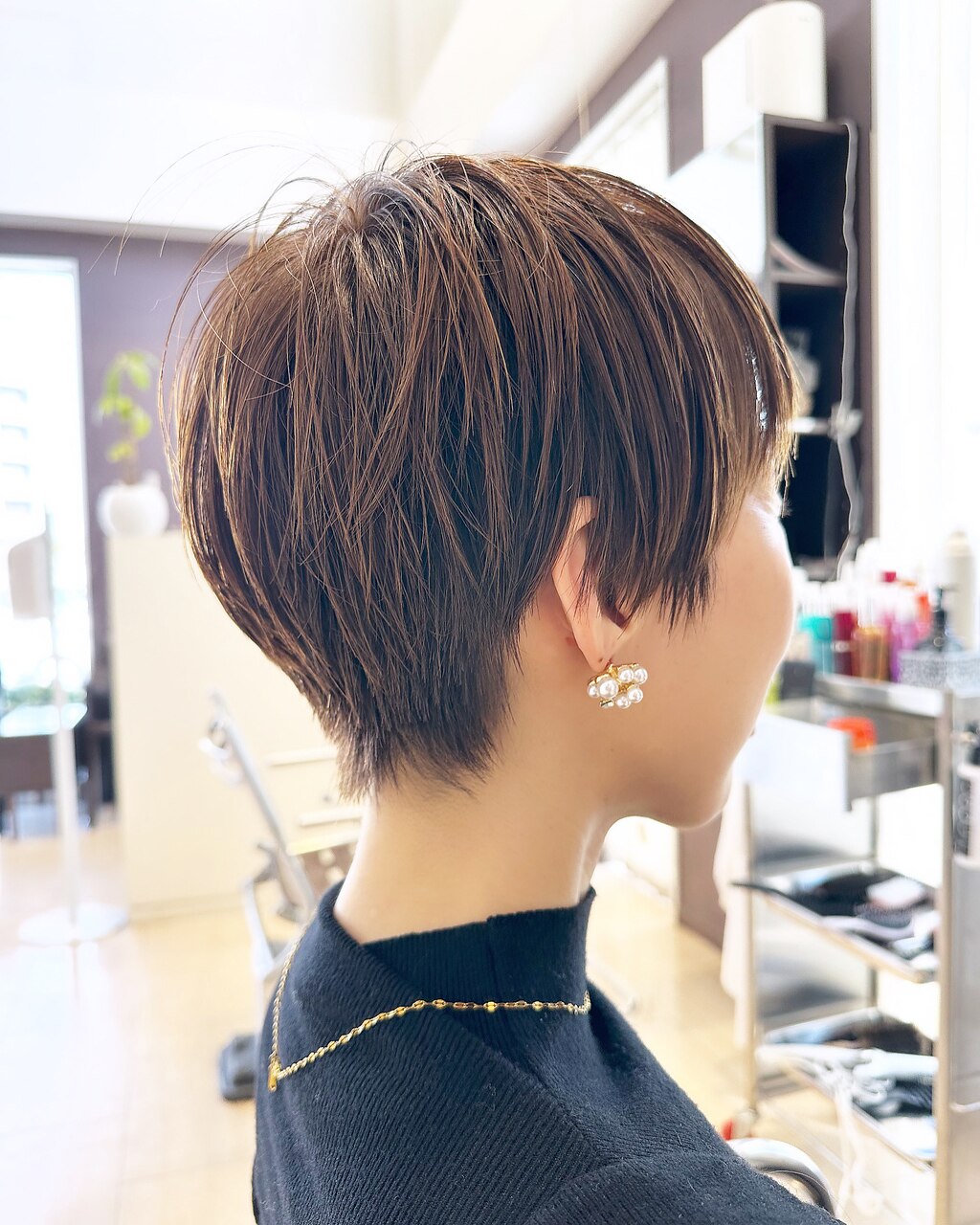 2026年夏】アッシュブラウン ショートの髪型・ヘアアレンジ｜人気順｜6