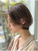 大人ショートボブ