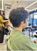 【クセ毛さん◎】クセを活かしたパーマ風ショート