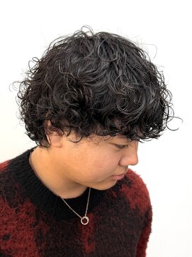 ノイセル(Noisyle) MEN’S HAIR/波巻ツイストスパイラル/フェザーパーマ/北堀江O