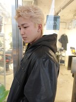 ノラ シブヤ(NORA)&nbsp;アクティブショート金髪ハイトーンスパイキーショートブロンド